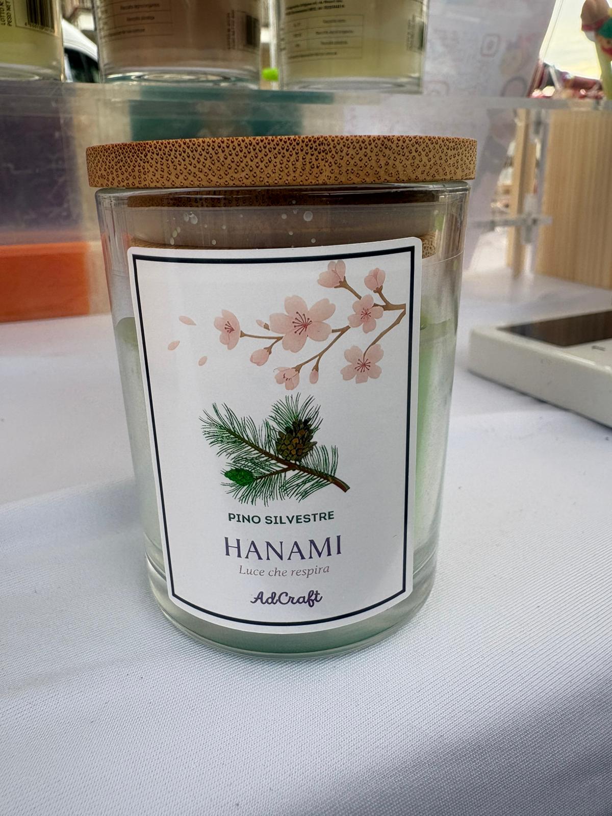 Candela “Hanami – Pino Silvestre” | Luce che respira – AdCraft