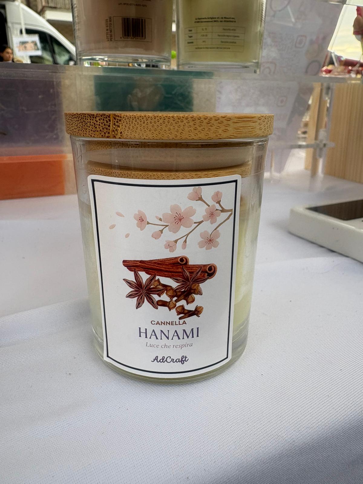 Candela “Hanami – Cannella” | Luce che respira – AdCraft