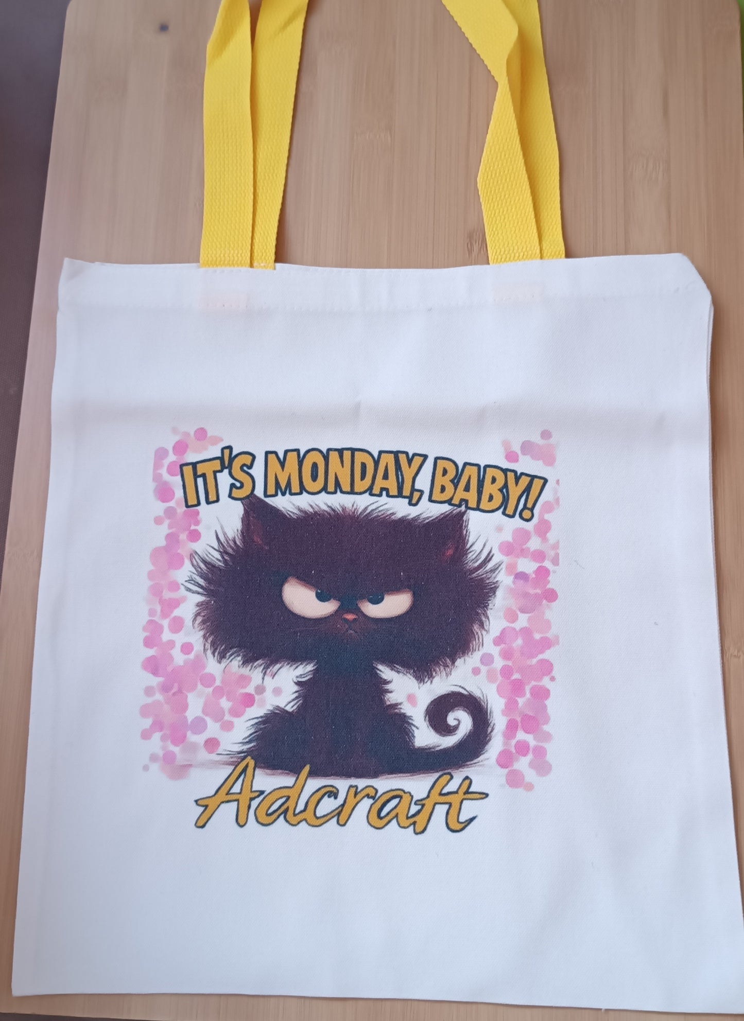 Tote bag “It’s Monday, Baby!”