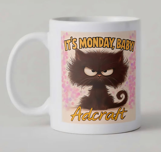 Tazza “It's Monday,Baby!” Cuties/Cuties Cats by AdCraft