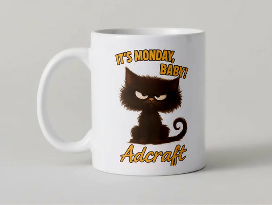 Tazza “It's Monday,Baby!” Cuties/Cuties Cats by AdCraft