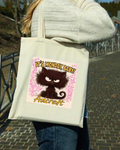 Tote bag “It’s Monday, Baby!”