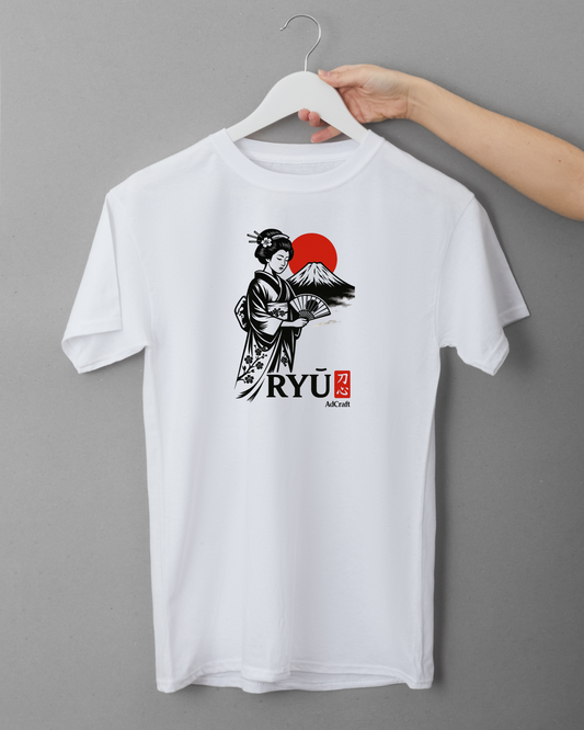T-shirt maniche corte RYU la grazia della Geisha