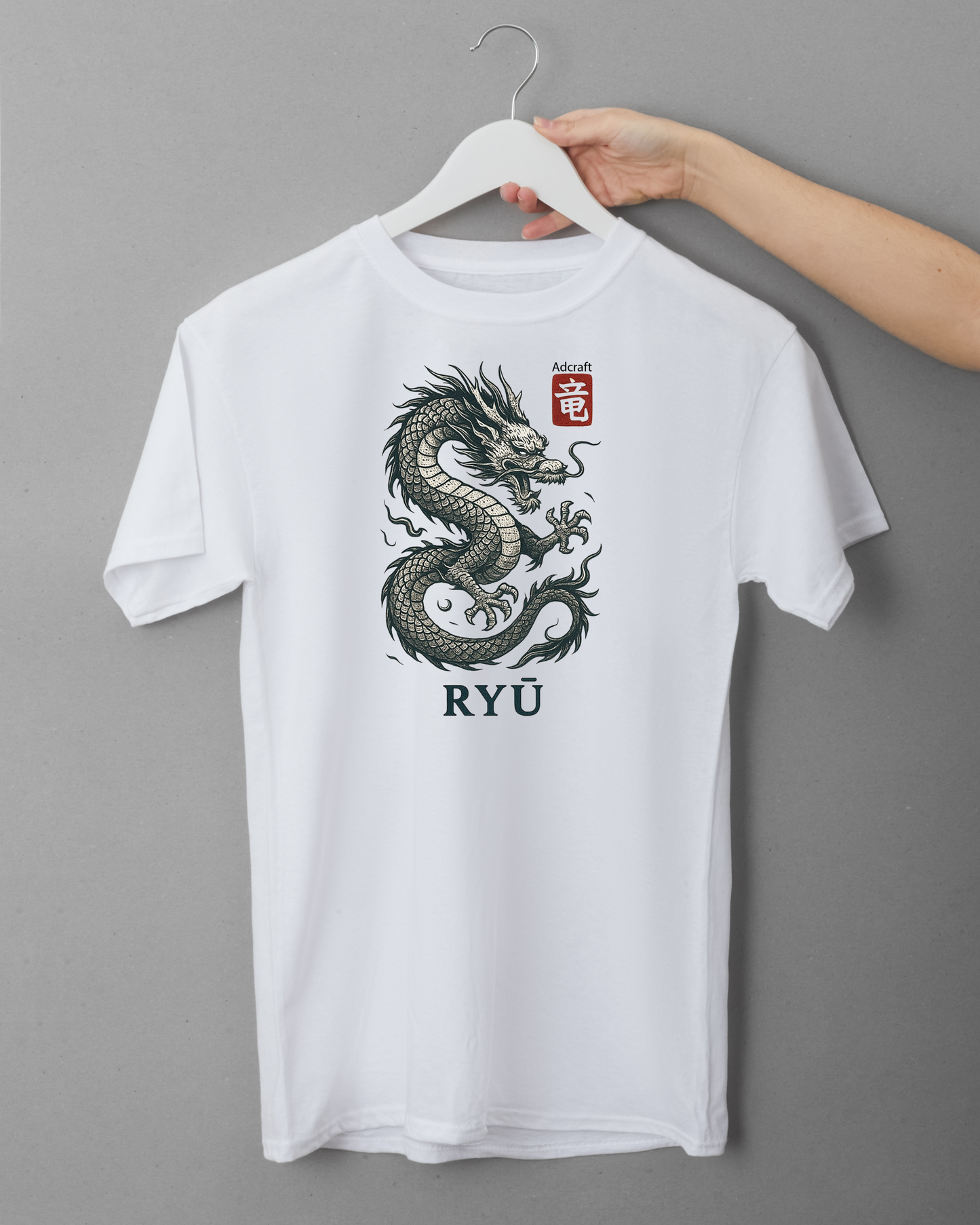 T-shirt maniche corte RYU dragone