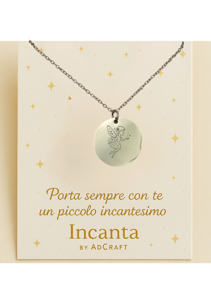 Collana “Incanta Fairies” – metallo oro, argento o oro rosa