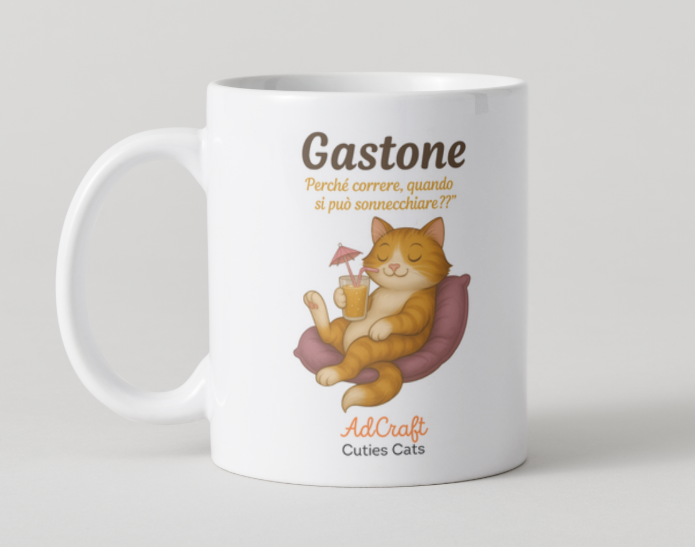 Tazza “Gastone” – Cuties Cats by AdCraft