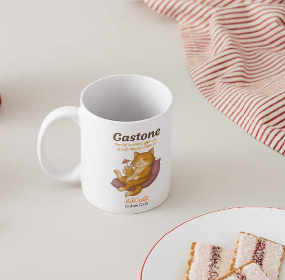 Tazza “Gastone” – Cuties Cats by AdCraft
