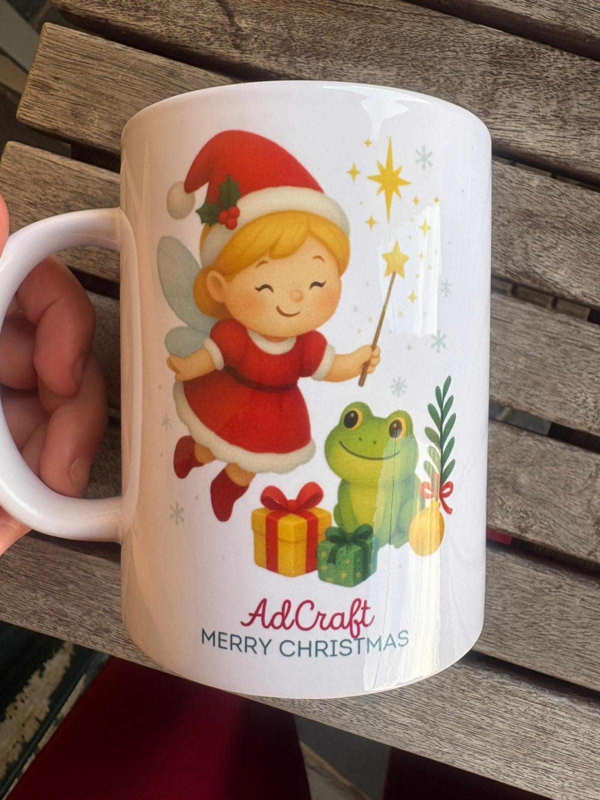 Tazza “La fatina e la rana – Magie di Natale”– Merry Christmas by AdCraft