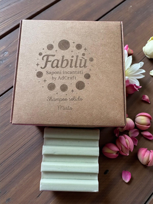 Shampoo Solido Artigianale al Mirto – Fabilù by AdCraft