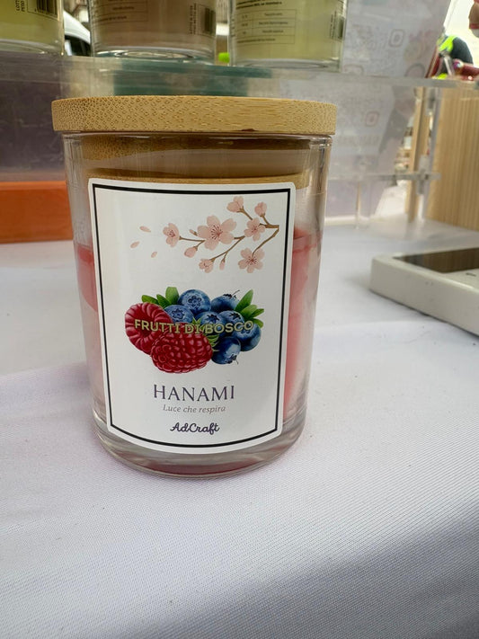 Candela “Hanami – Frutti di Bosco” | Luce che respira – AdCraft