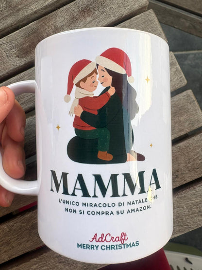 Tazza “Mamma – Il miracolo di Natale” – Merry Christmas by AdCraft
