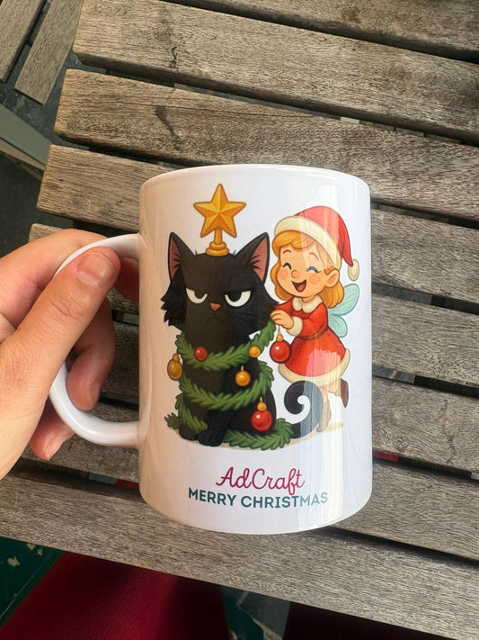 Tazza “Otello vestito da albero – con fatina pasticciona” – Merry Christmas by AdCraft