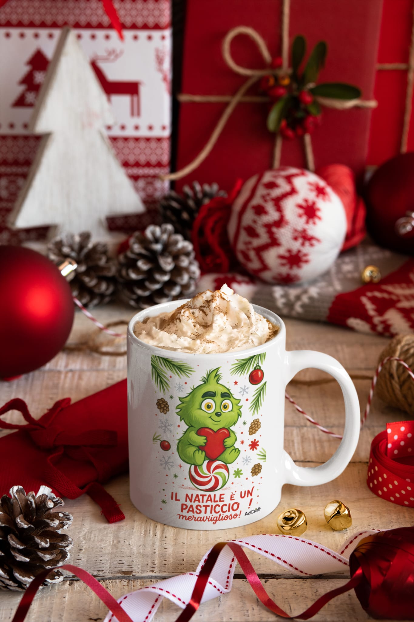 Tazza “Il Natale è un pasticcio meraviglioso!”– Merry Christmas by AdCraft