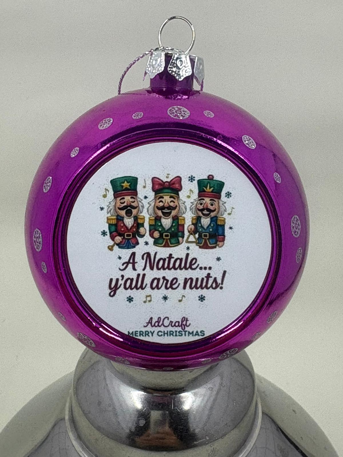 Palline di Natale - Merry Christmas - by AdCraft