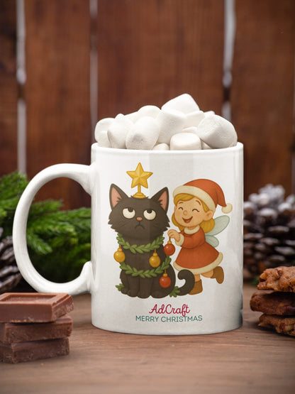 Tazza “Otello vestito da albero – con fatina pasticciona” – Merry Christmas by AdCraft