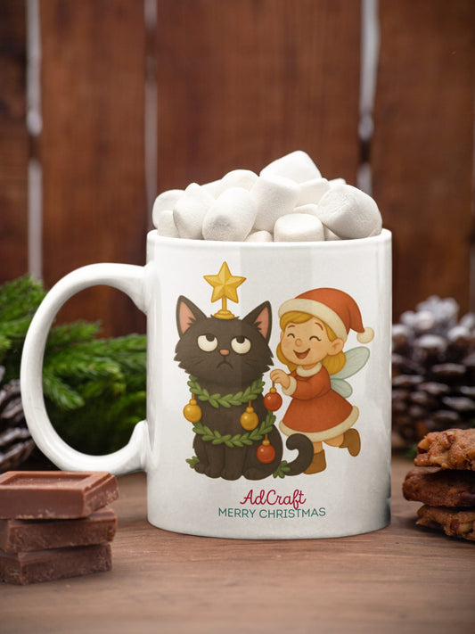 Tazza “Otello vestito da albero – con fatina pasticciona” – Merry Christmas by AdCraft