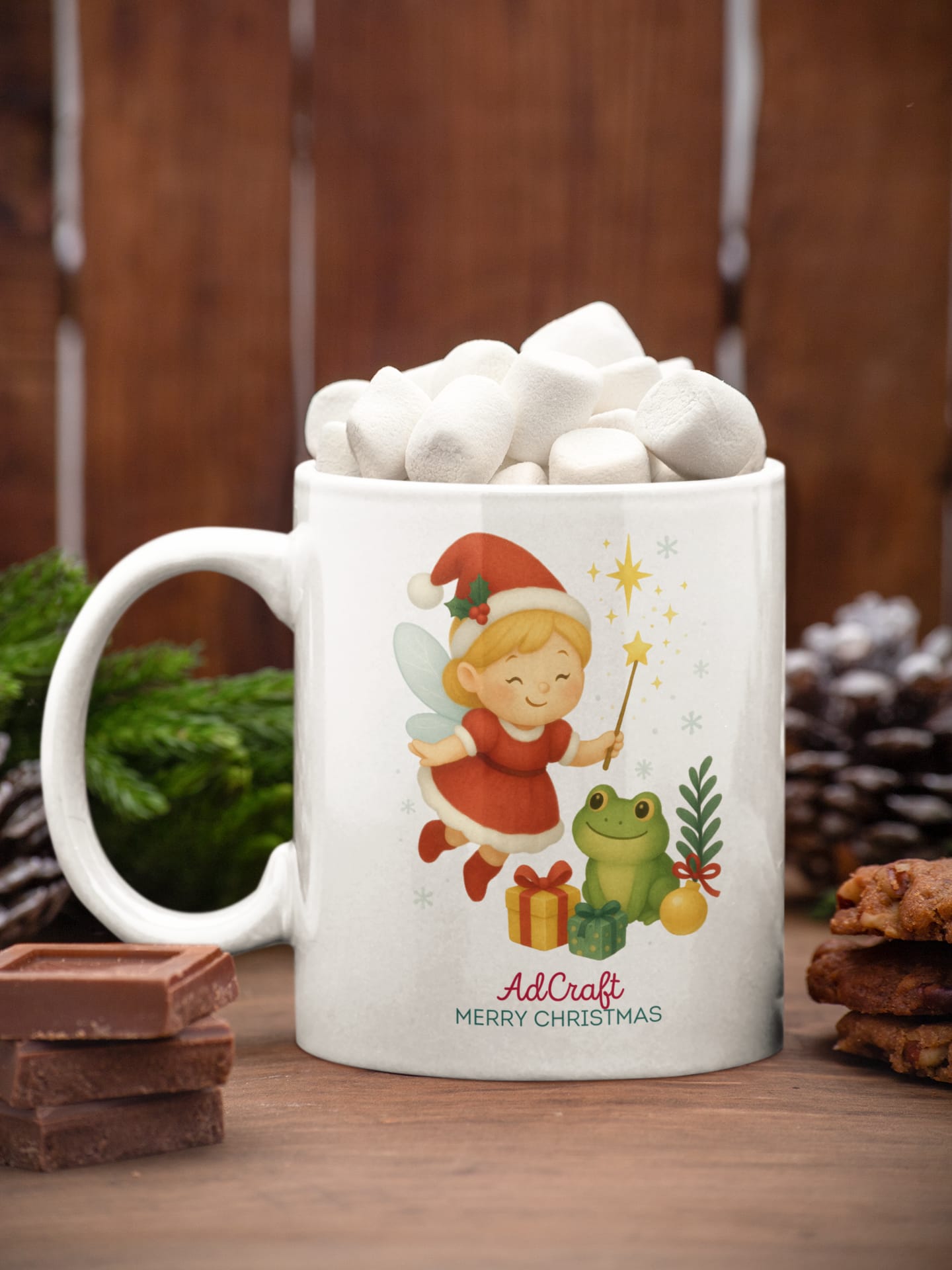 Tazza “La fatina e la rana – Magie di Natale”– Merry Christmas by AdCraft