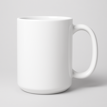 Tazza bianca personalizzabile