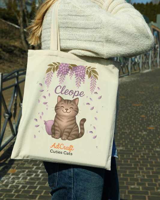 Tote Bag “Cleope” – Cuties Cats