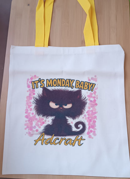 Tote bag “It’s Monday, Baby!”