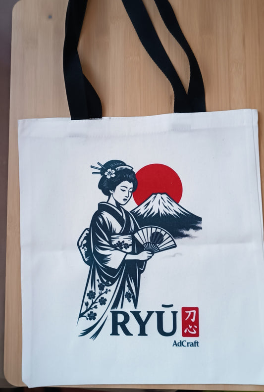 Tote bag RYU la grazia della Geisha