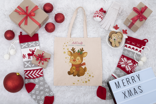 Tote Bag “Pancake la Renna” – Edizione Speciale Natale